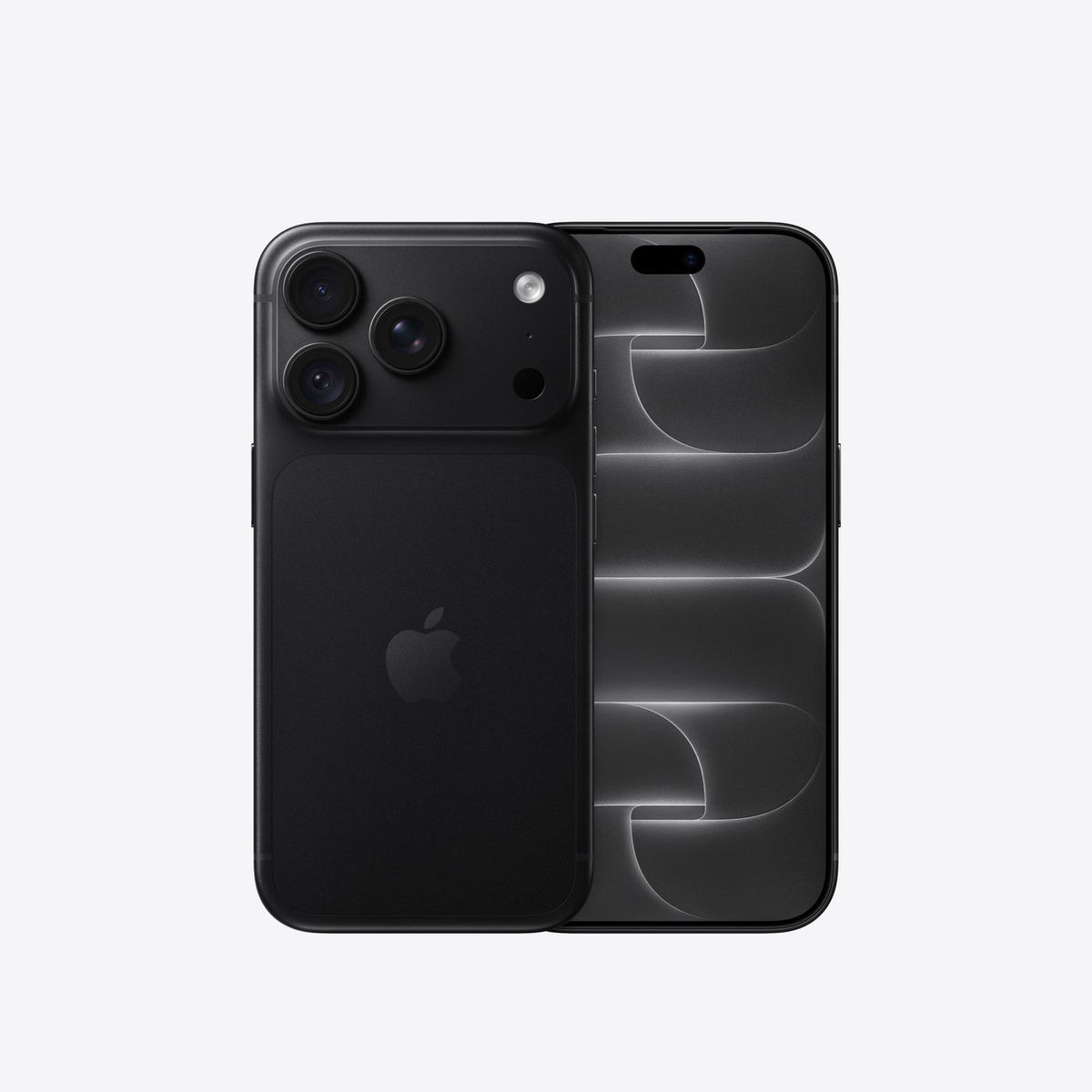 Apple iPhone 18 Pro Max 256GB — Black — front and back
