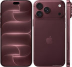 Apple iPhone 18 Pro Max 256GB — Burgundy — front back and side